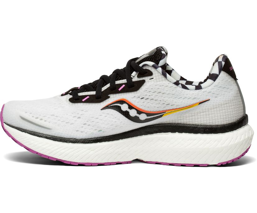 Saucony Triumph 19 Women's Running Shoes Silver / Black | AU 207NWYB